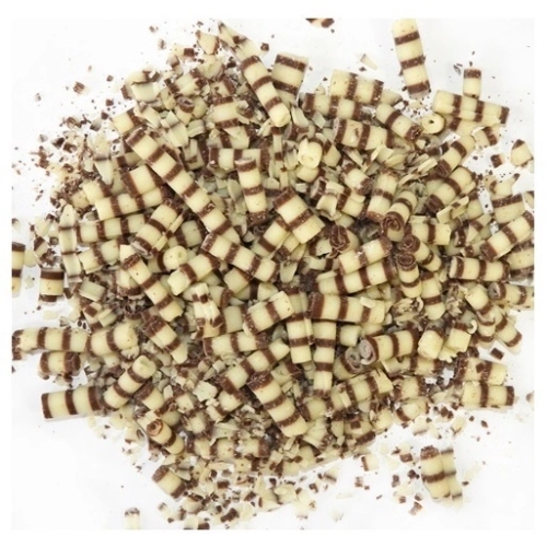 Posypka czekoladowa 52% dekoracja tort monoporcje czekolada rolsy mix 30g
